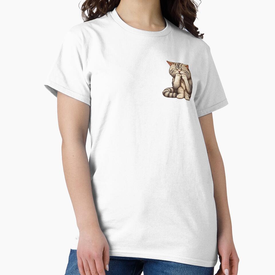 Cute Little Meme Fat Cat by Kubala Designs