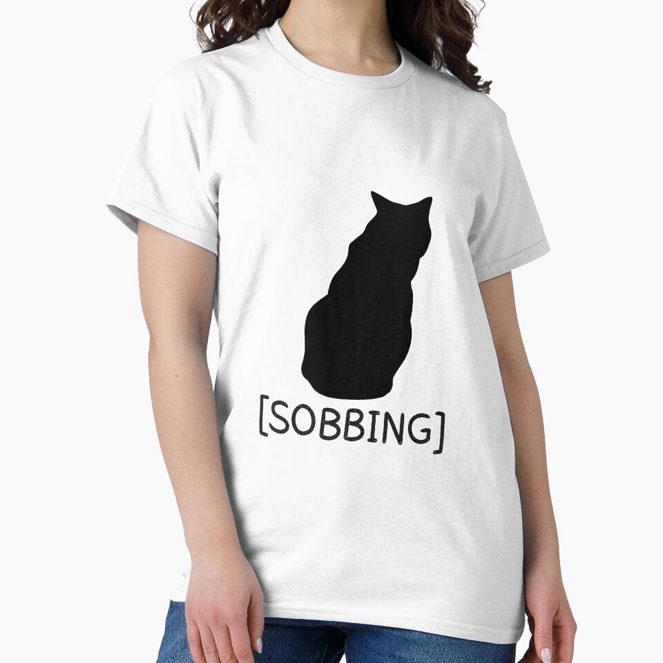 sobbing meme cat sticker by astrocyti