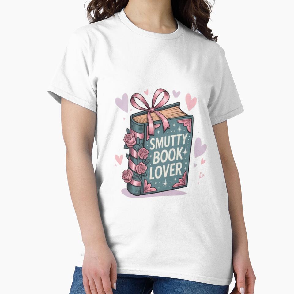 Smutty Book Lover – Cute Floral Book Design for Romance Readers & BookTok Fans by GemBob Creations