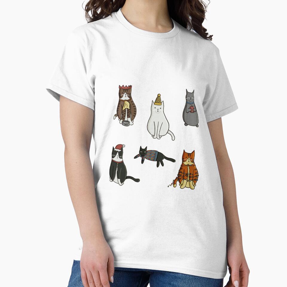Christmas Cats by RubyGoesBananasShop