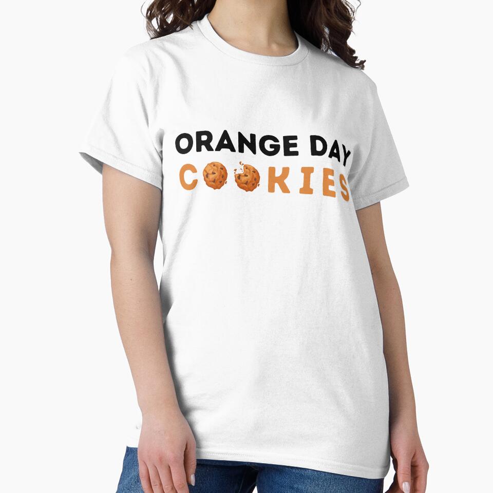 Orange Day Cookies - Chocolate Chip Cookie by Gummy Bear Gift Shop