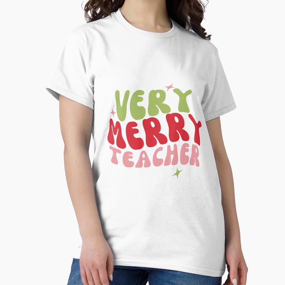 very merry teacher christmas teacher gift for teacher xmas favorite teacher by CreativaNook