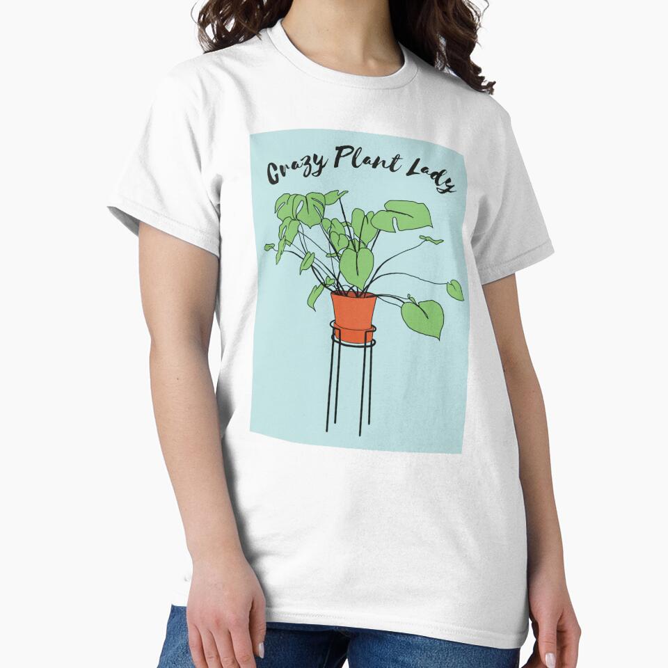 Crazy Plant Lady Philodendron by NosyRosyArt