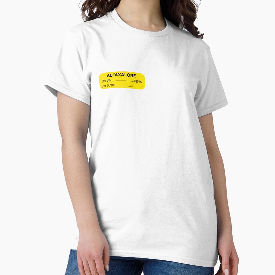 Alfaxalone medication sticker by Shannongreenie