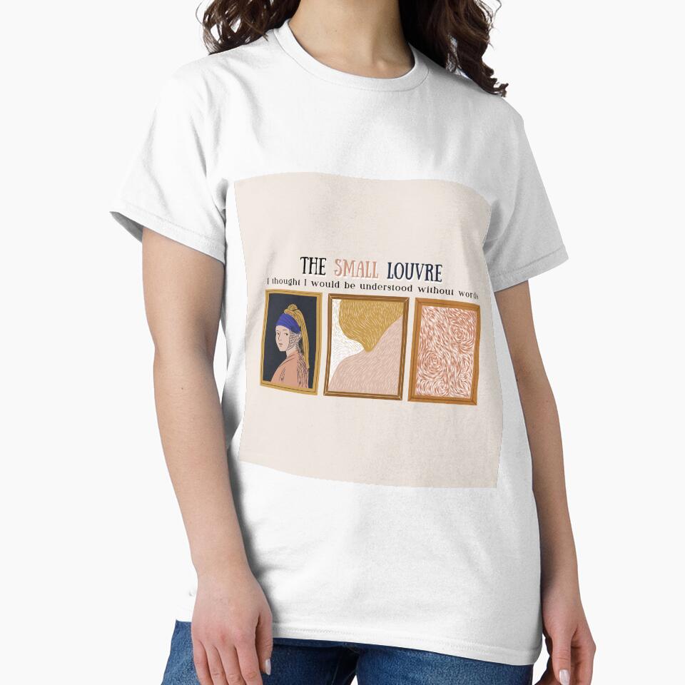 The small Louvre - 3 paintings - Light background by Athenasgirl