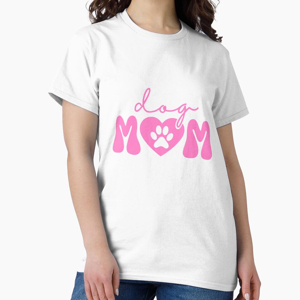 Pink Dog Mom | Dog Mom's Love by Petals & Paws by Mari