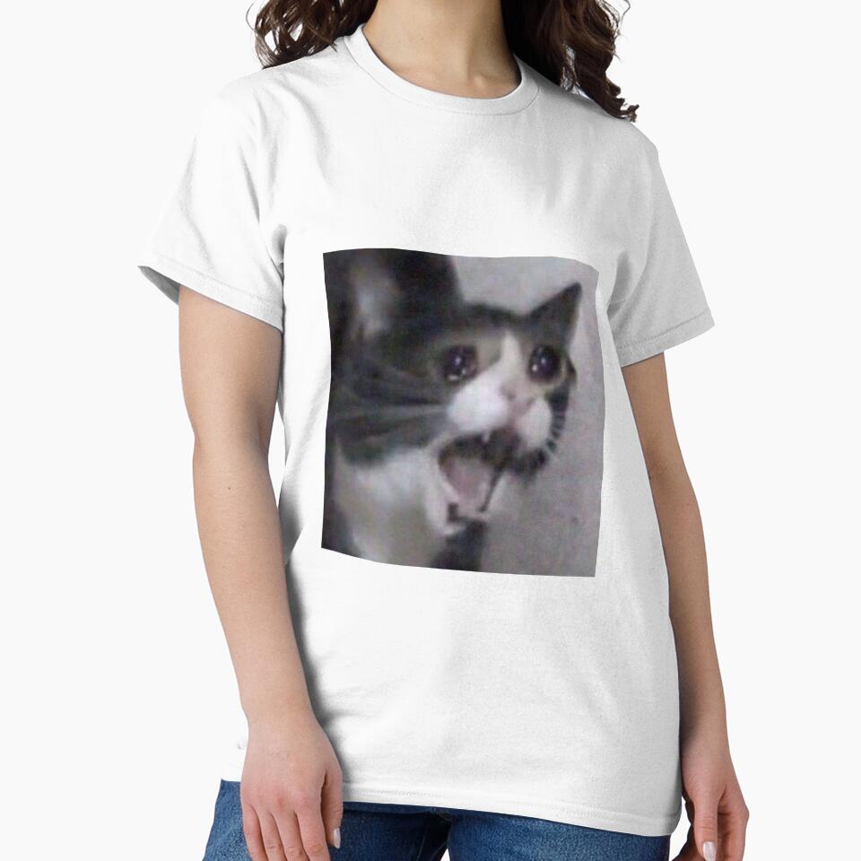 Screaming Crying Sad Cat by agentcake