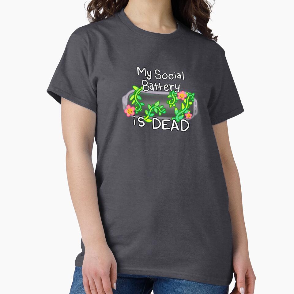 My Social Battery is Dead by milkberry
