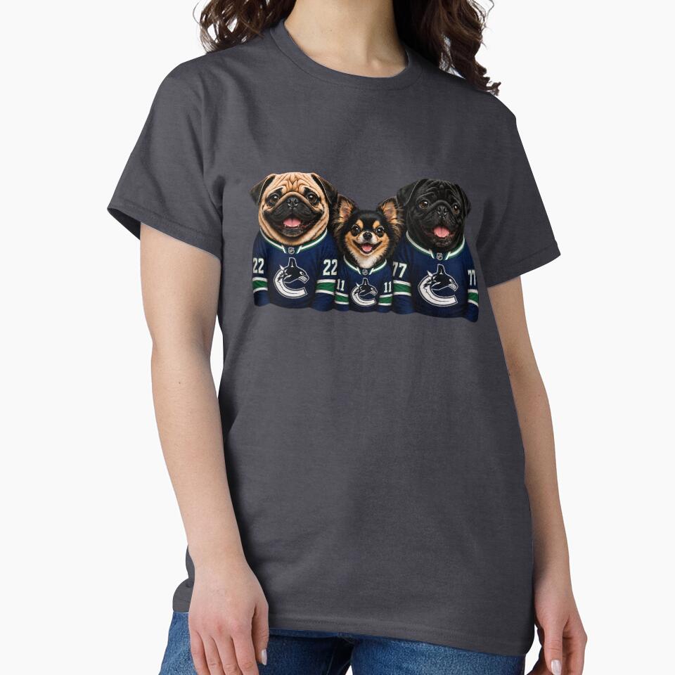 Vancouver Canucks and Pugs and ChiHuahua by MargaritaGRL