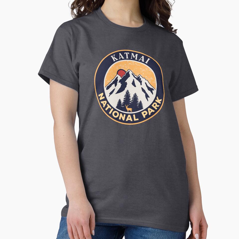 Katmai National Park-Vintage by graphic-map