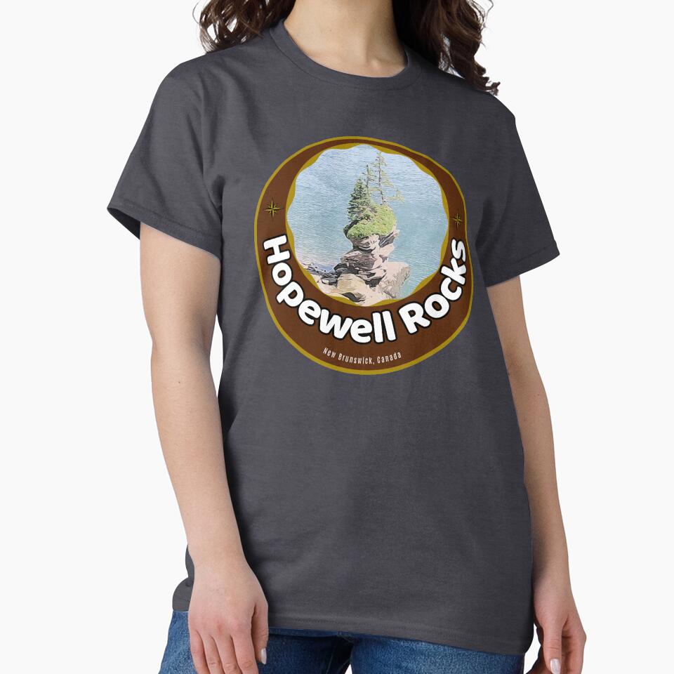 Hopewell Rocks Badge by JosephTHooper