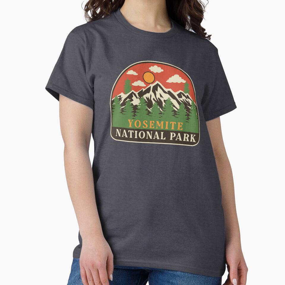 Yosemite National Park- Vintage by Nature-mark