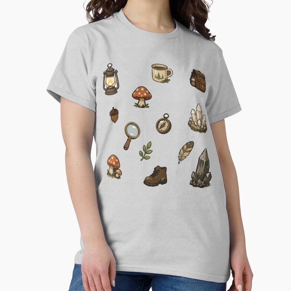 Goblincore Adventure Nature Sticker Set by SimplePoDesign