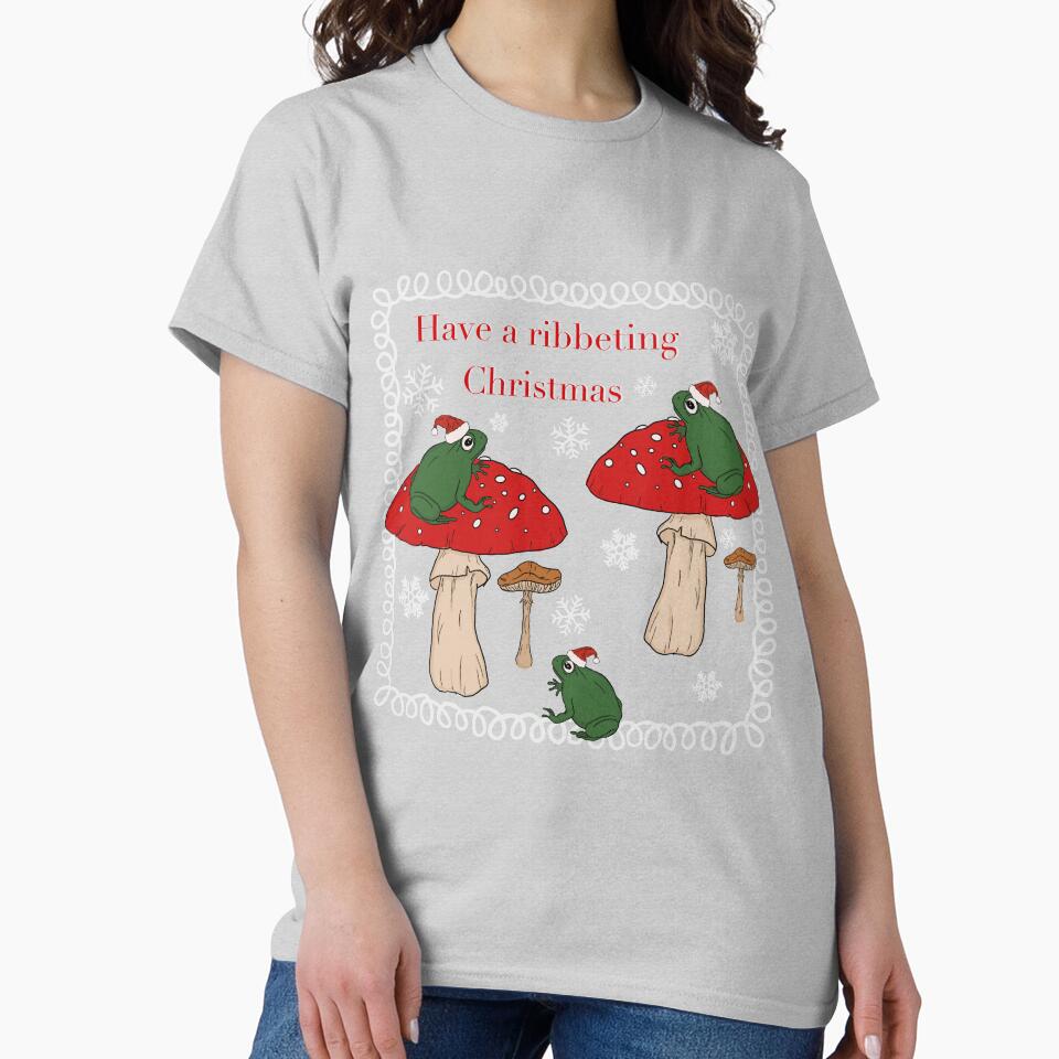 Copy of Frog Christmas (red & white writing) by Kailey Allen
