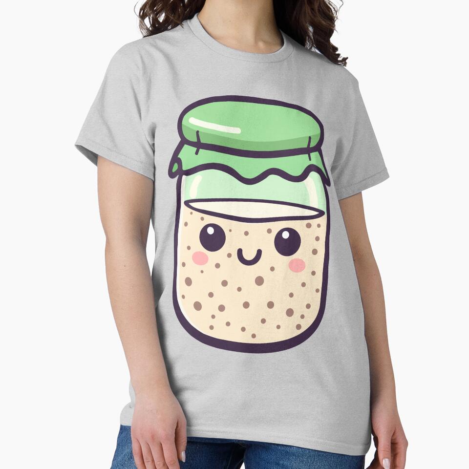 Green Kawaii Bread Starter by BRU Design