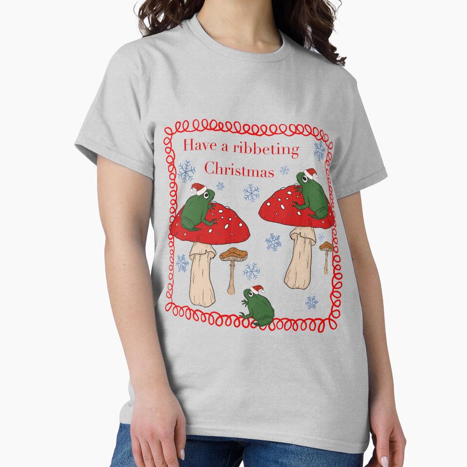 Copy of Frog Christmas (red writing) by Kailey Allen