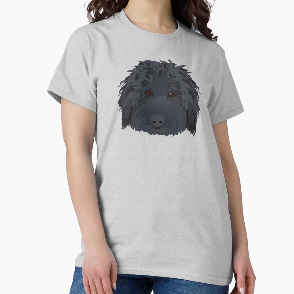 Black Labradoodle by KCPetPortraits