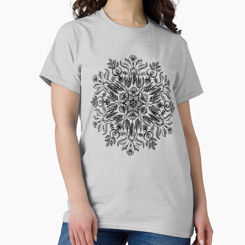 Thrive - Monochrome Mandala by micklyn