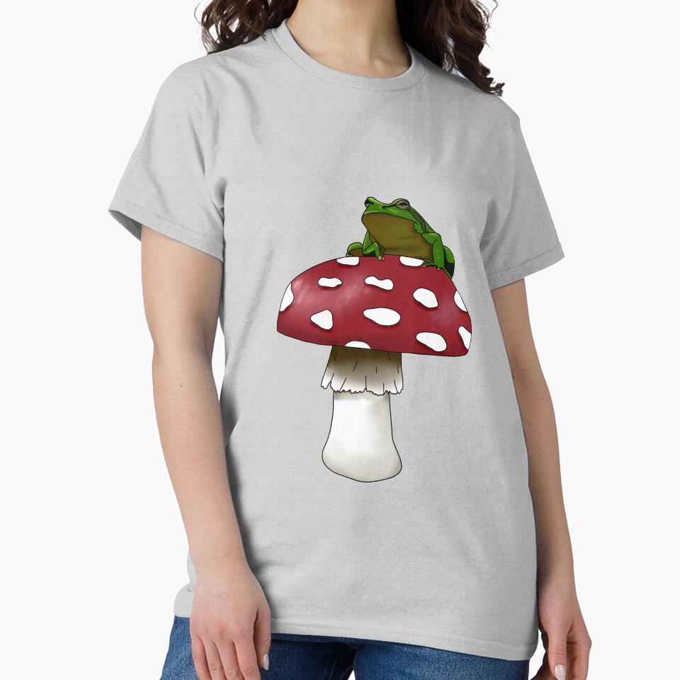 Frog on a Mushroom by Abbie :)