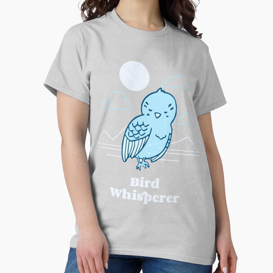 Bird Whisperer funny Bird Watching Women by Jane Pierce Art