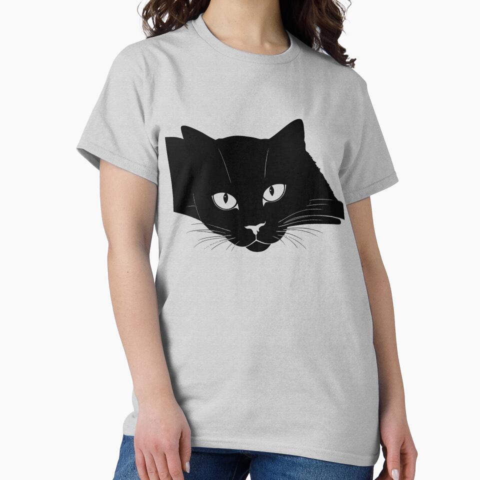 Black Cat Zoning - Mystical Feline Art for Cat Lovers by Elviqus Shop