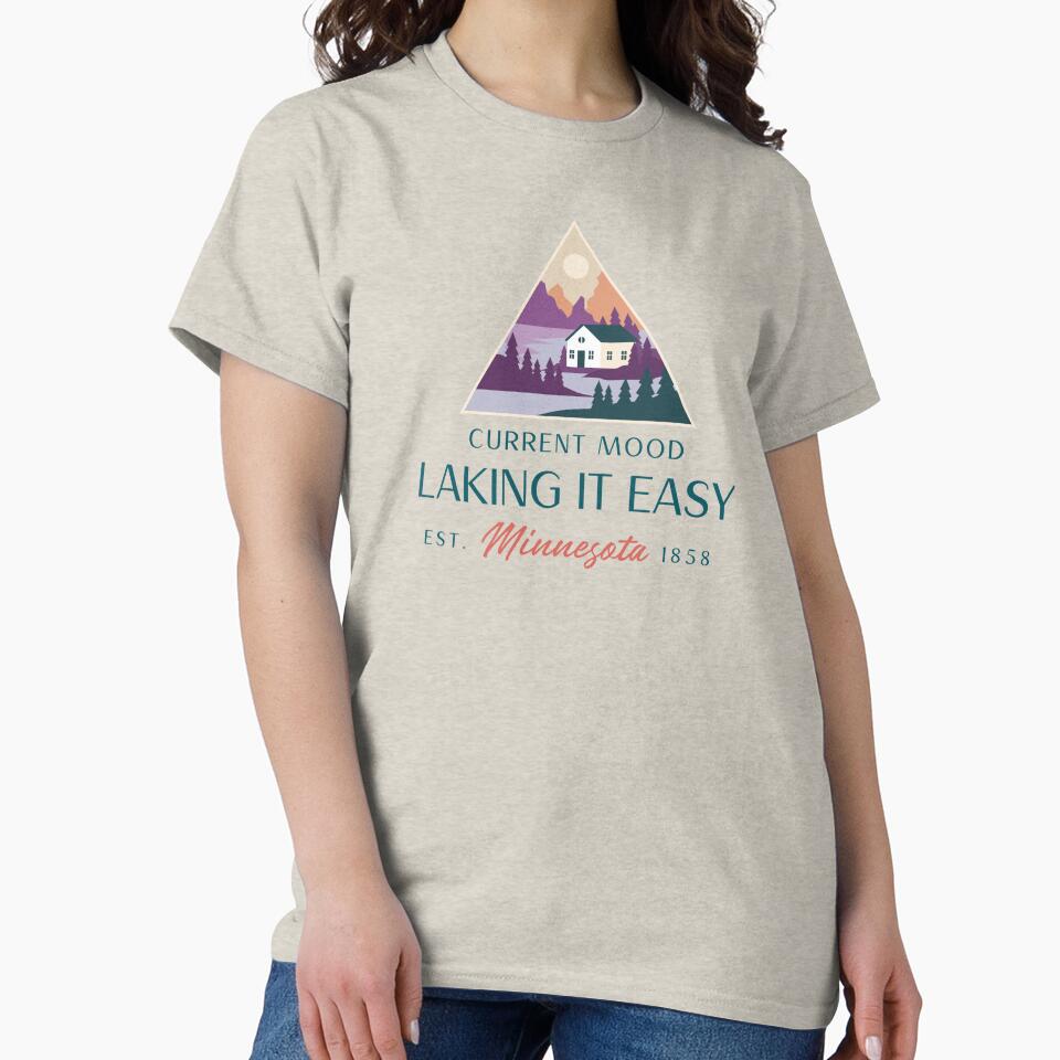 Current Mood Laking It Easy Minnesota Lake Life by MYS-Designs
