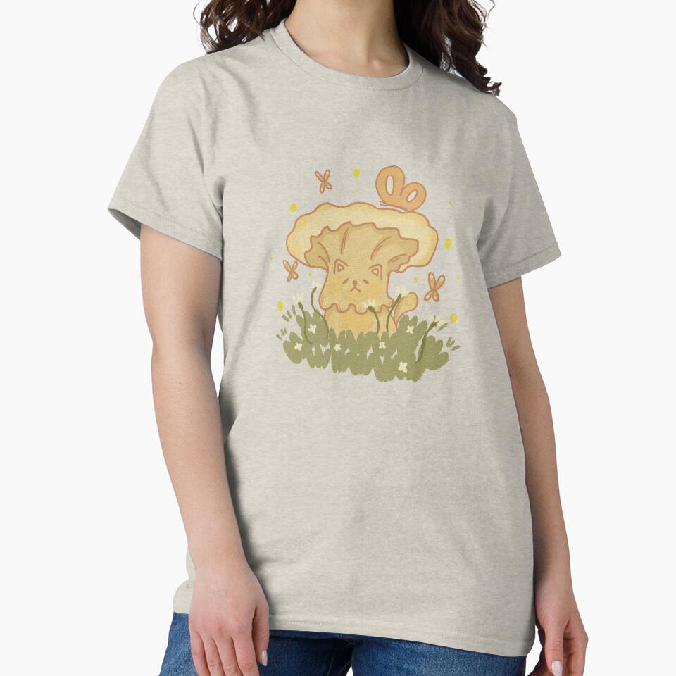 Cute mushroom cat in the fairy forest by Sweets-trolley