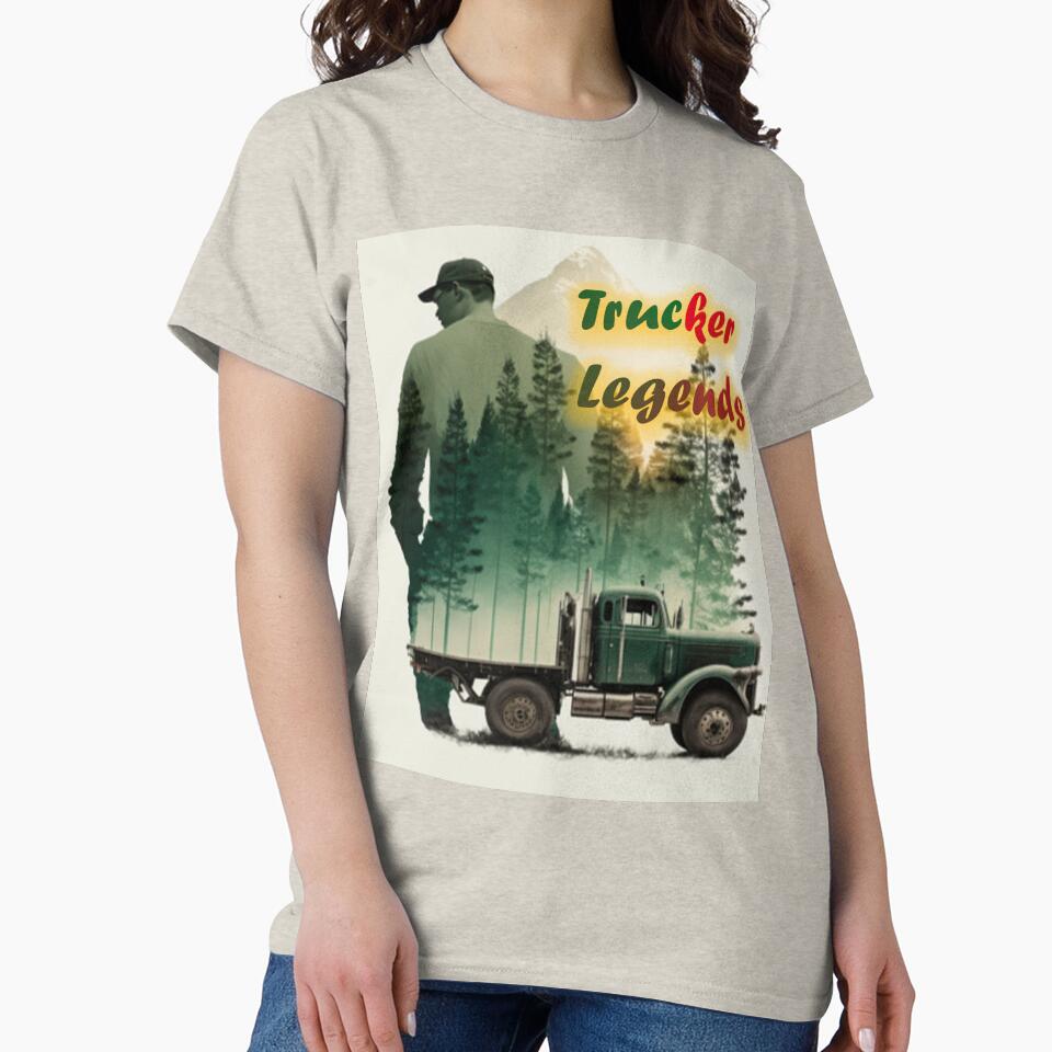 Husband Dad Trucker Legend by KLSproduct