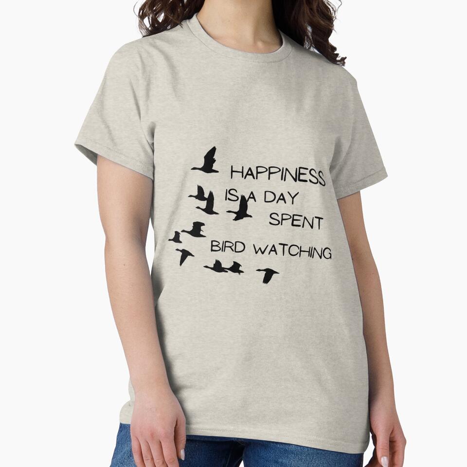 happiness is a day spent bird watching by artidesgn