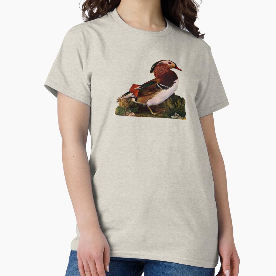 Vintage Mandarin Duck by dogemporium