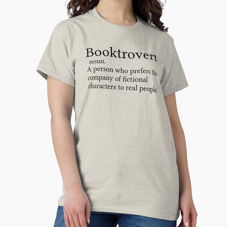 Funny Book Lover Gift Booktrovert Gift Booktrovert by kmcollectible