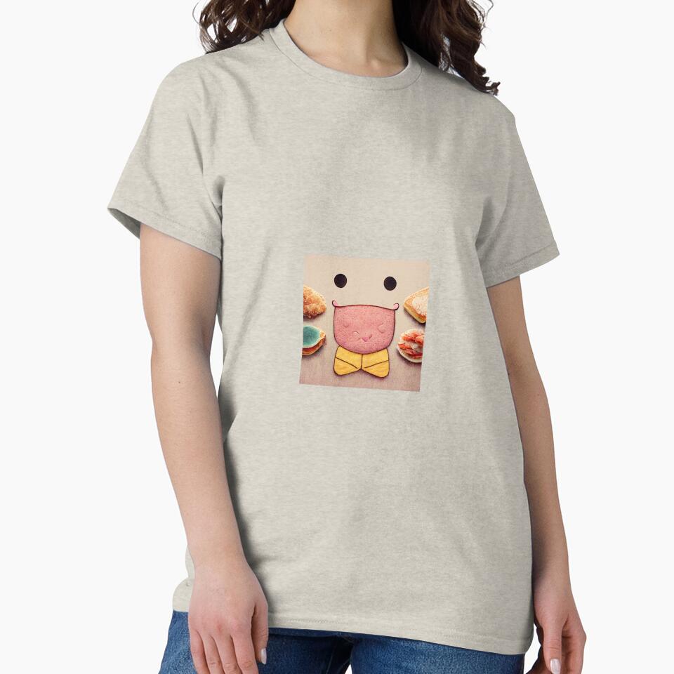 Kawaii food face by AnthonyVdV