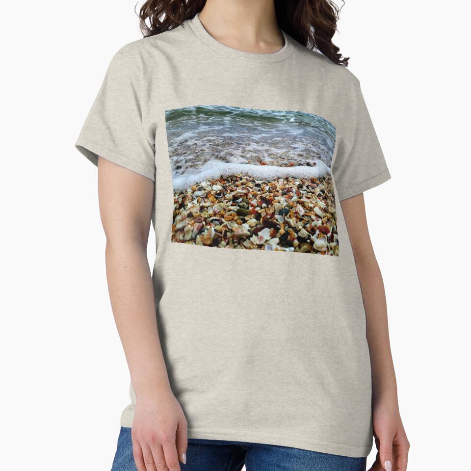 Sea Foam Ocean Edge and Shelly Beach Aesthetic 2 of 4 by Beachy