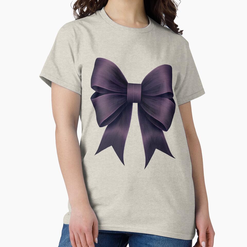 Purple Bow by Suzieprint