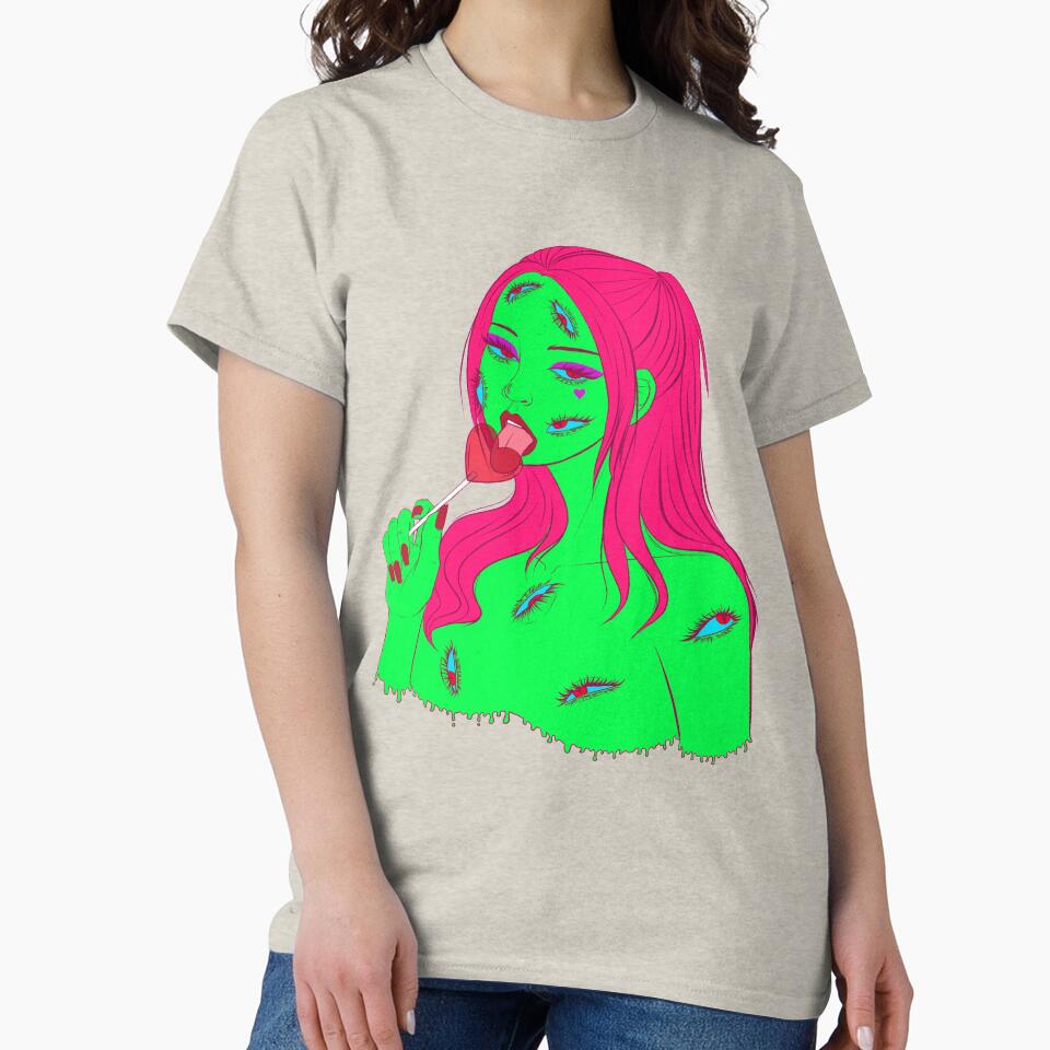 Monster Baddie (Neon Green) by globgolob