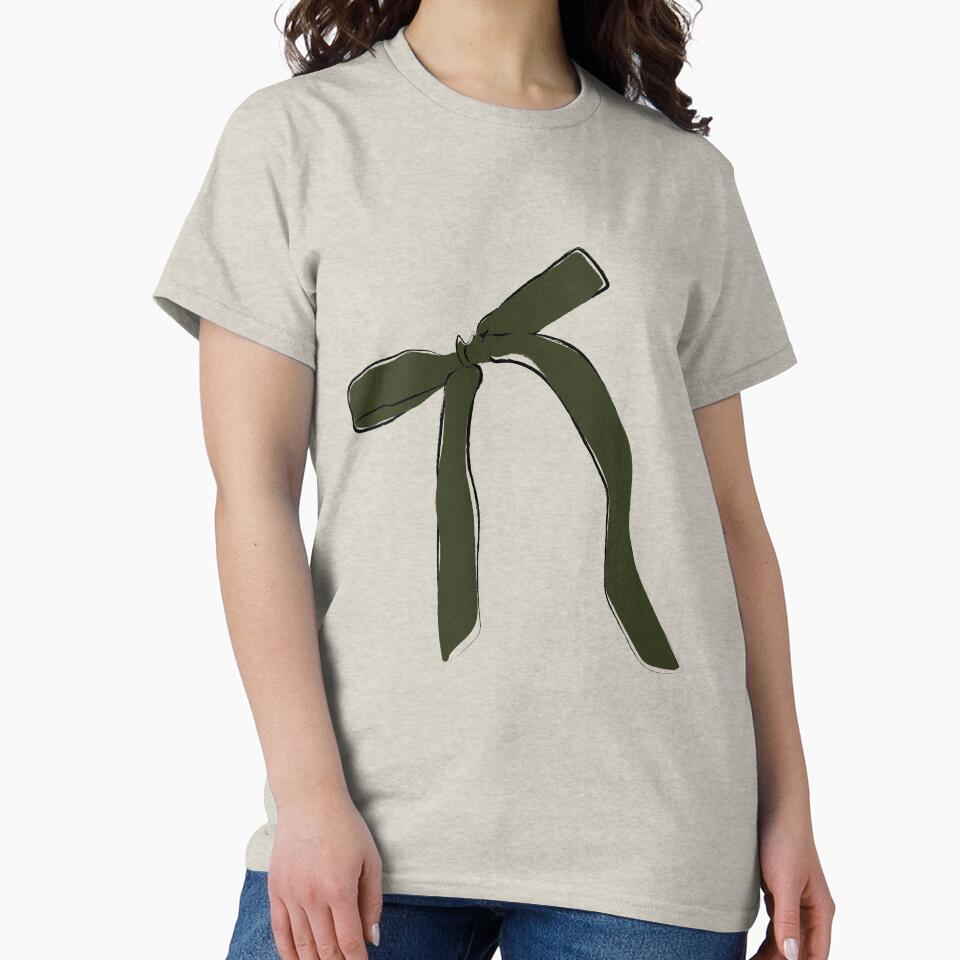Green Bow by ByDazyBeArt