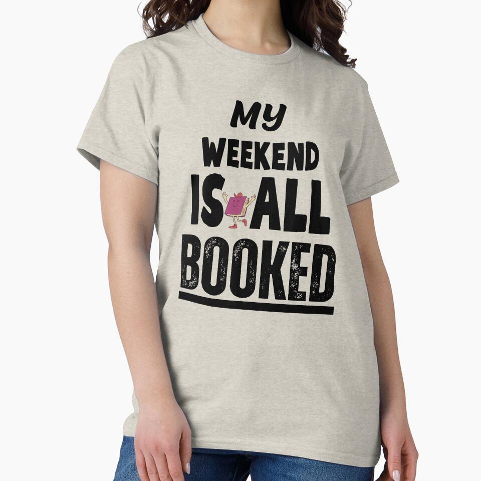 My Weekend is all Booked, Book aesthetic by InnovativeGFX