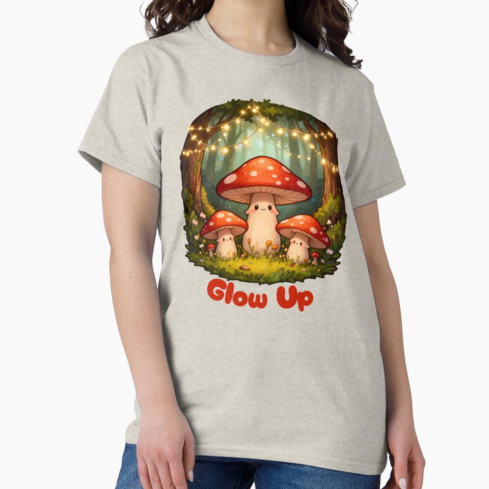 Glow Up Mushroom Forest by WrenAndWhimsy