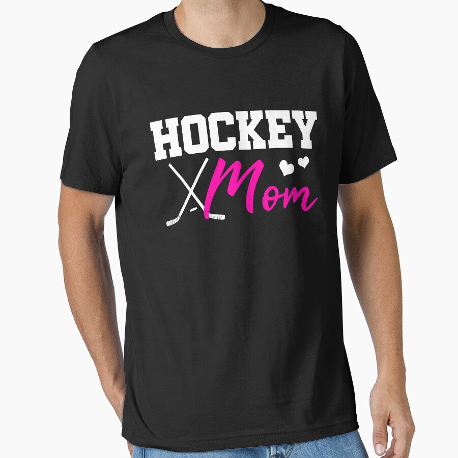 Hockey Mom T shirt by 3familyllc