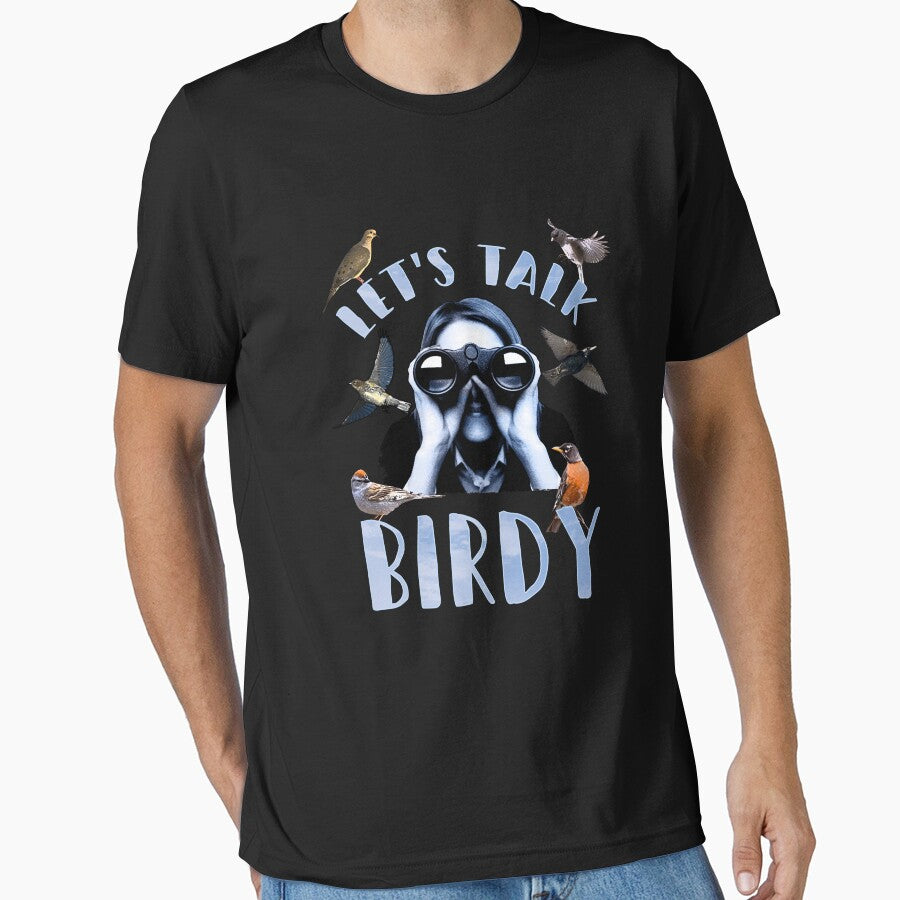 Bird Watcher Let's Talk Birdy Bird Watching Ornithologist Nature Lover Gifts by Shoppy  Vista