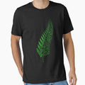New Zealand Kiwi All Blacks Maori Silver Fern Greenstone Pounamu by D4mon Unisex