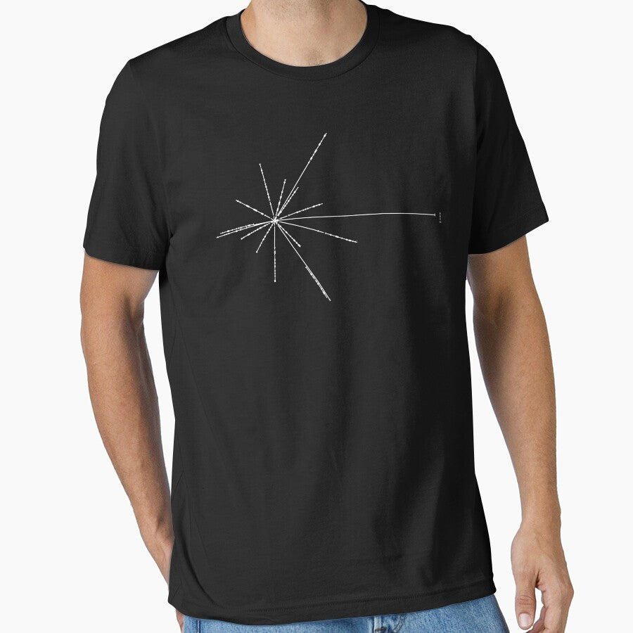 Pioneer plaque pulsar map by flashman Unisex