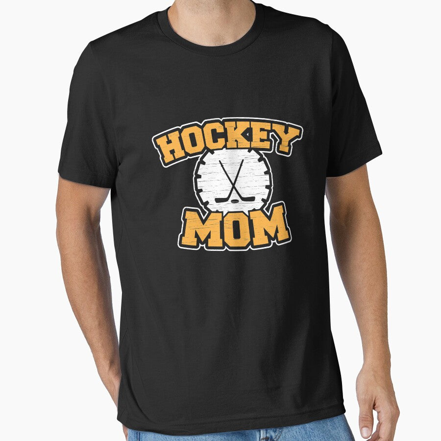 Hockey Mom Shirt Ice Hockey Parents T-Shirt by T-ShirtRevolt