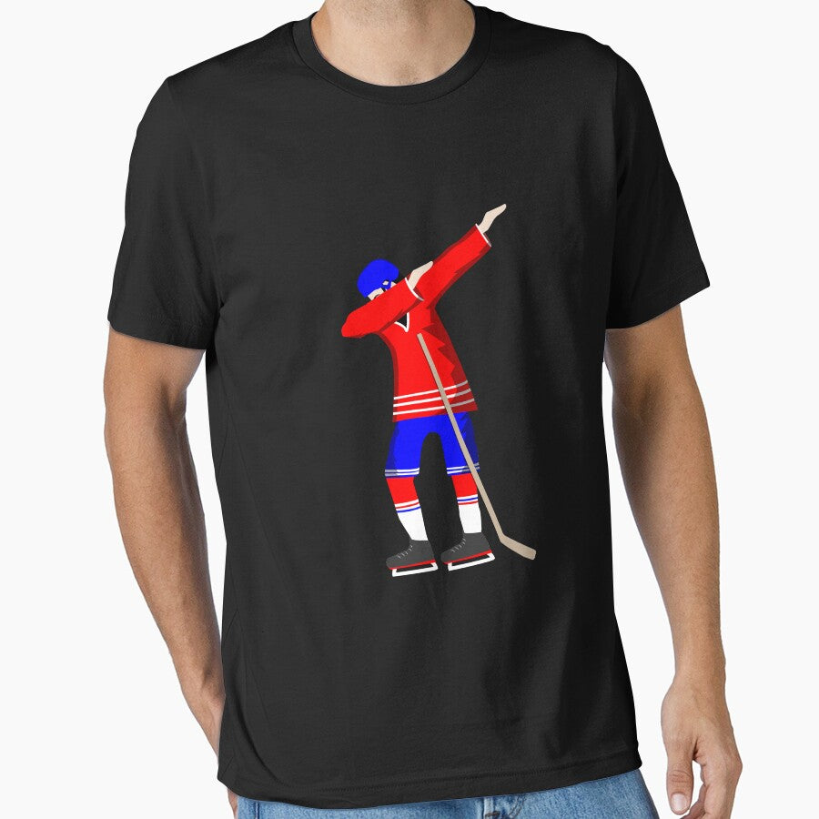 Dabbing Hockey T-shirt by 3familyllc
