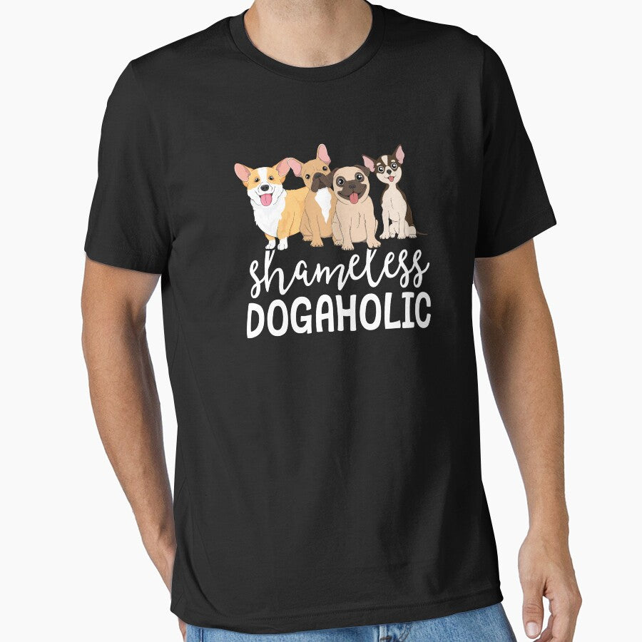 Shameless Dogaholic Vet Tech Veterinarian Puppy Dog Addict by 14thFloor