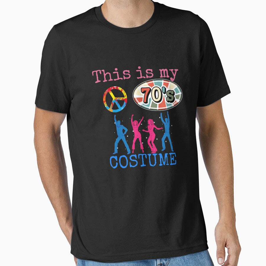 This Is My 70's Costume Funny Vintage T-shirt by funky-d-duo