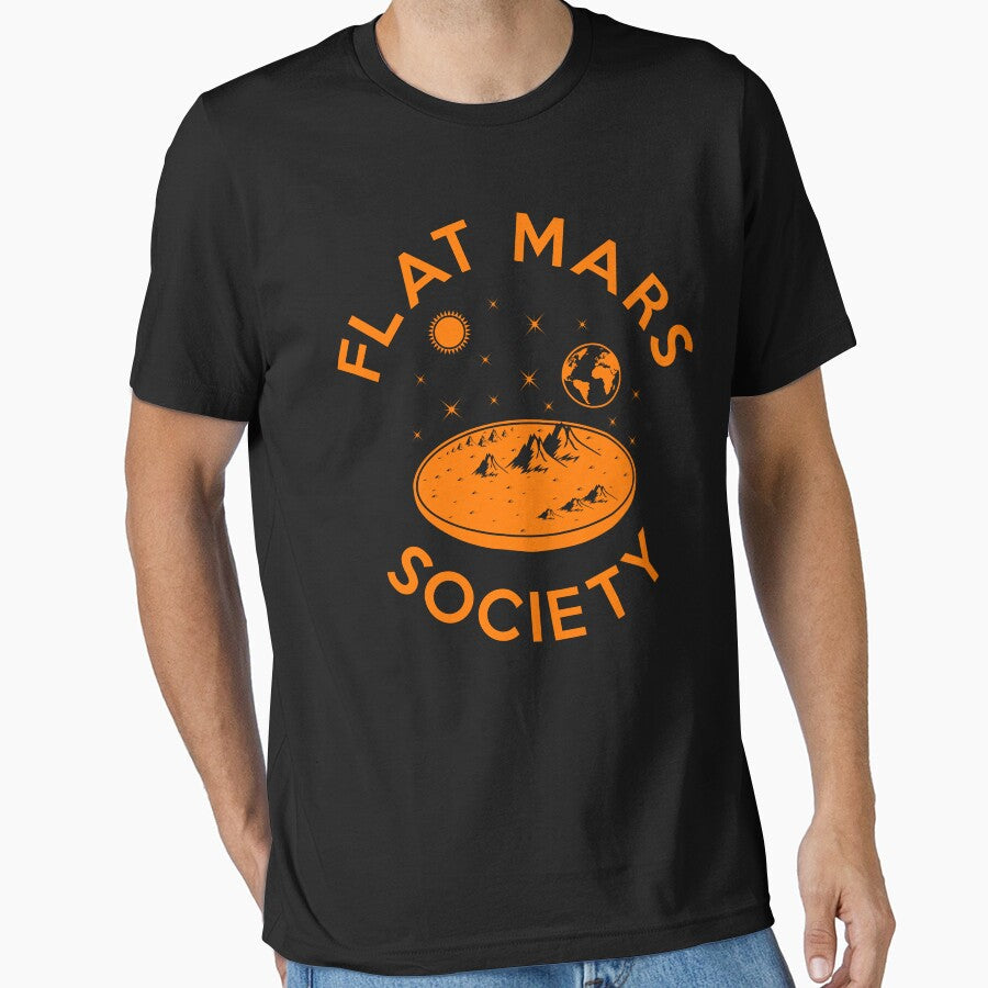 Flat Mars Society by SxedioStudio Unisex