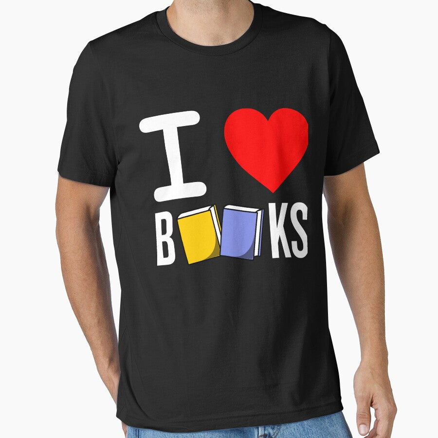 Funny I love Books T-Shirt by Anumber1