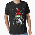 Sporty Gnome Buffalo Plaid Matching Family Christmas Pajama by JonathanJeffrey