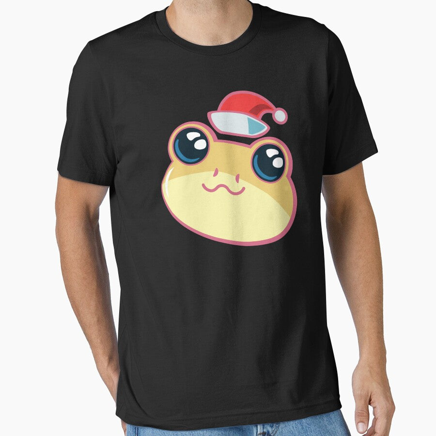 Frog With A Christmas Hat | Kawaii Frog Christmas by THROUGH-LIFE